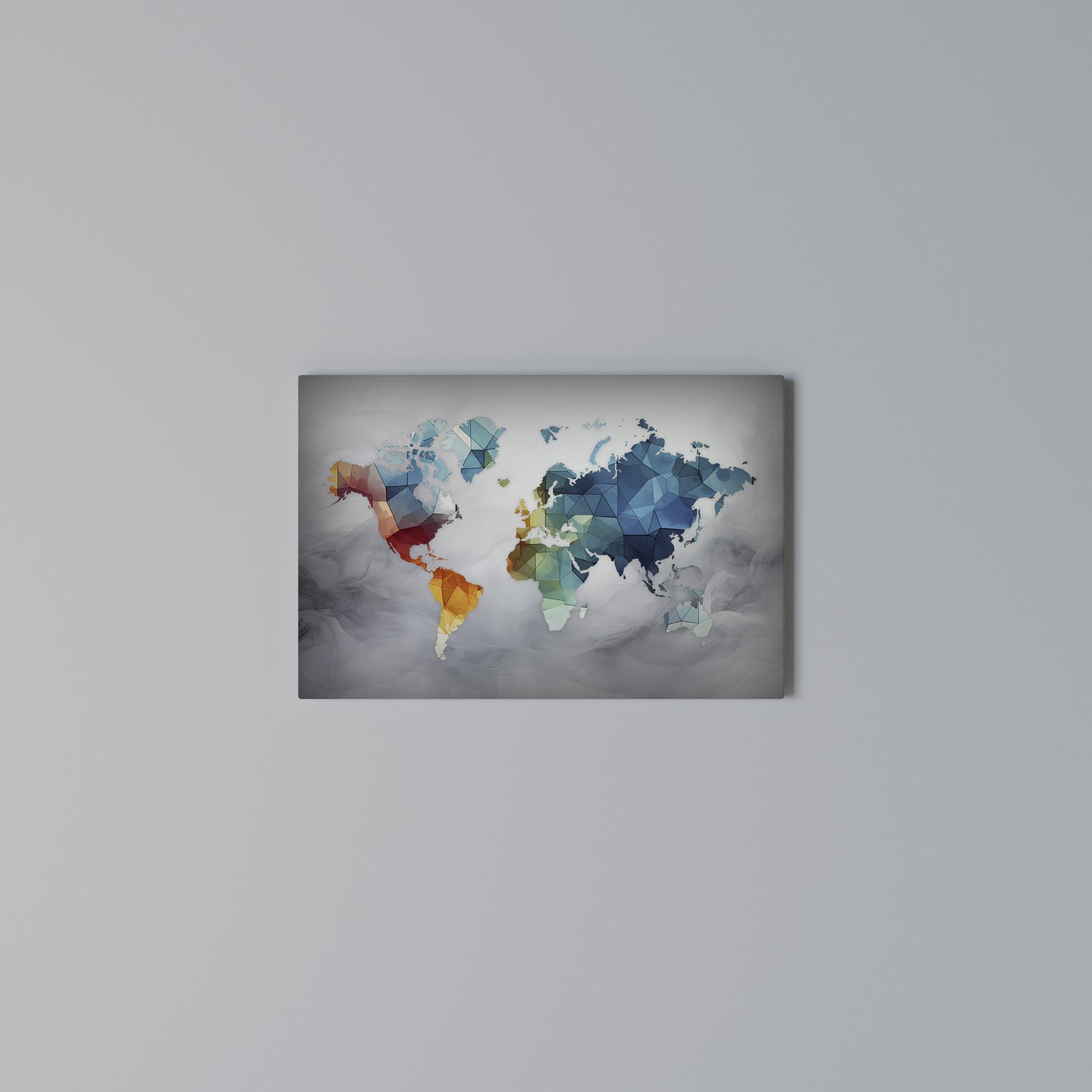 FACETED WORLDVIEW Horizontal Canvas Print