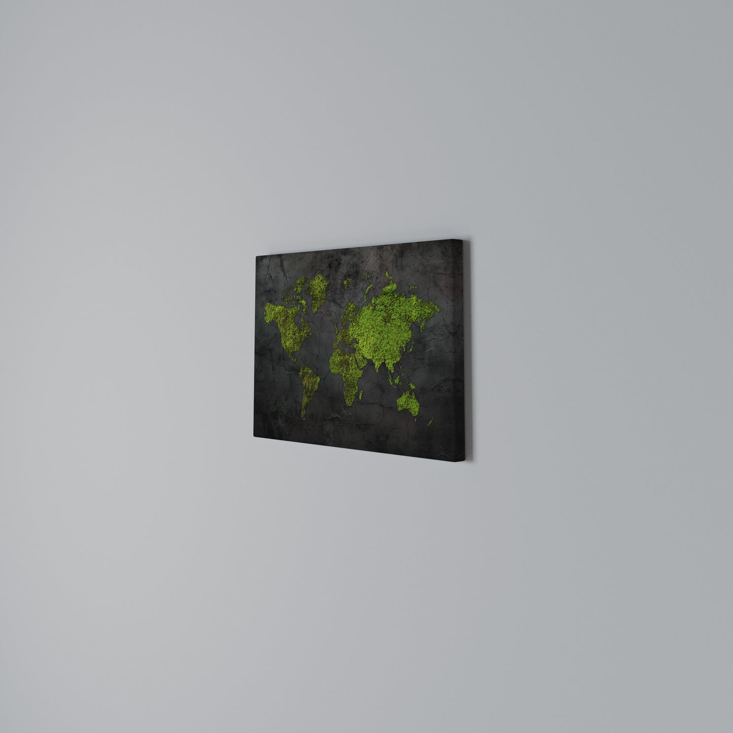 GREENER LANDS EMBRACED Horizontal Canvas Print