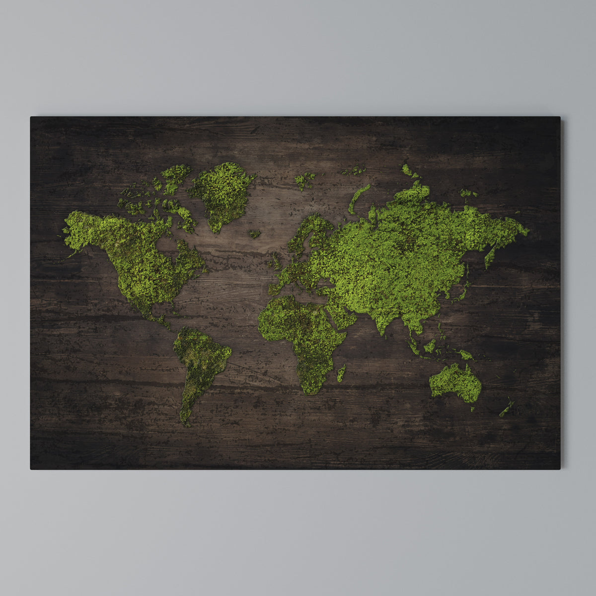 GREEN EARTH VISION Horizontal Canvas Print