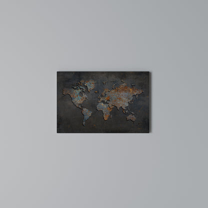 TIMEWORN TOPOGRAPHY Horizontal Canvas Print