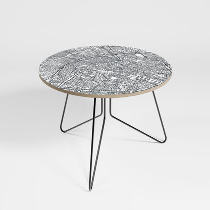 PARIS TOWN PLAN Large Coffee Table