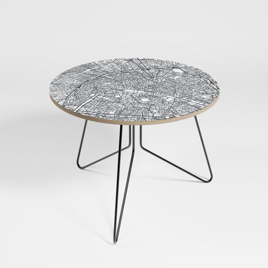 PARIS TOWN PLAN Large Coffee Table