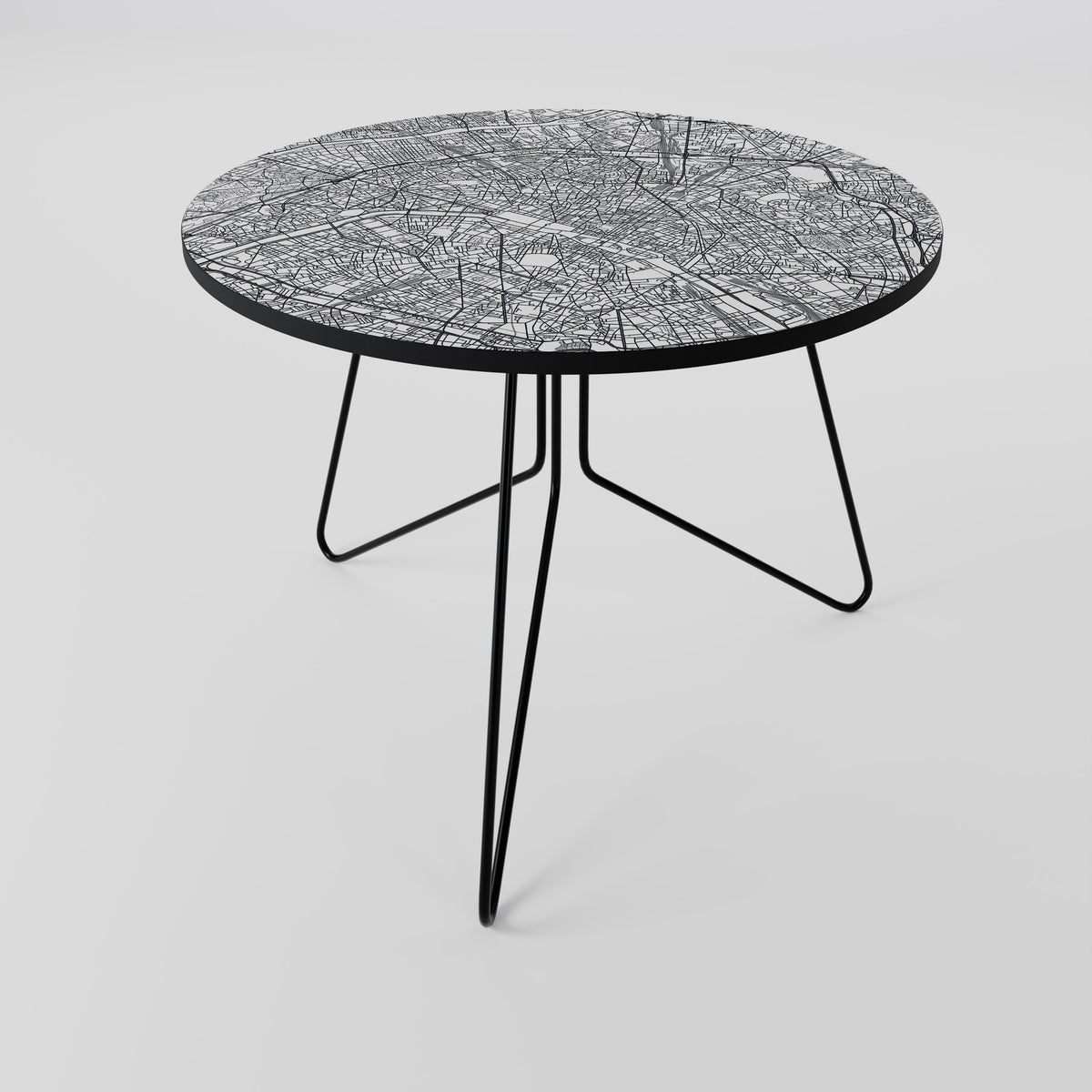 PARIS TOWN PLAN Coffee Table