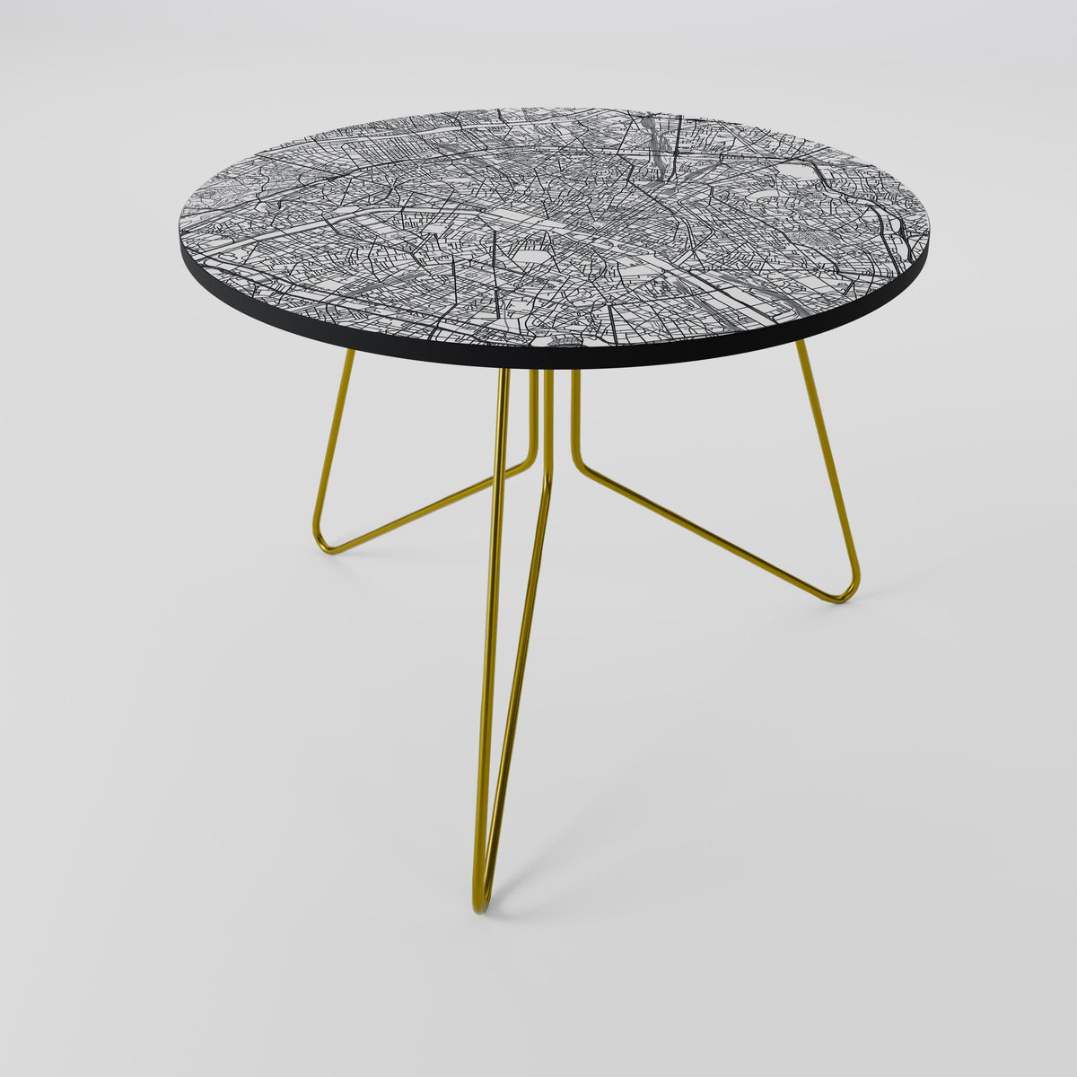 PARIS TOWN PLAN Coffee Table