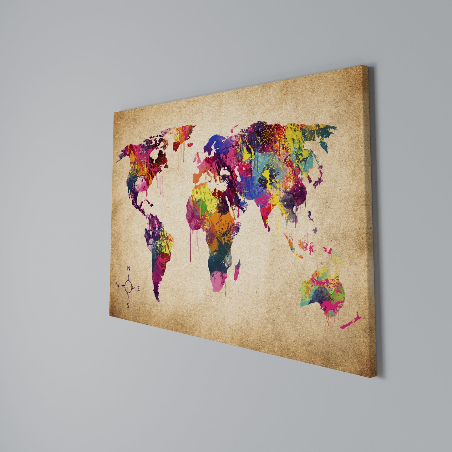 VIBRANT EARTHSCAPE Horizontal Canvas Print