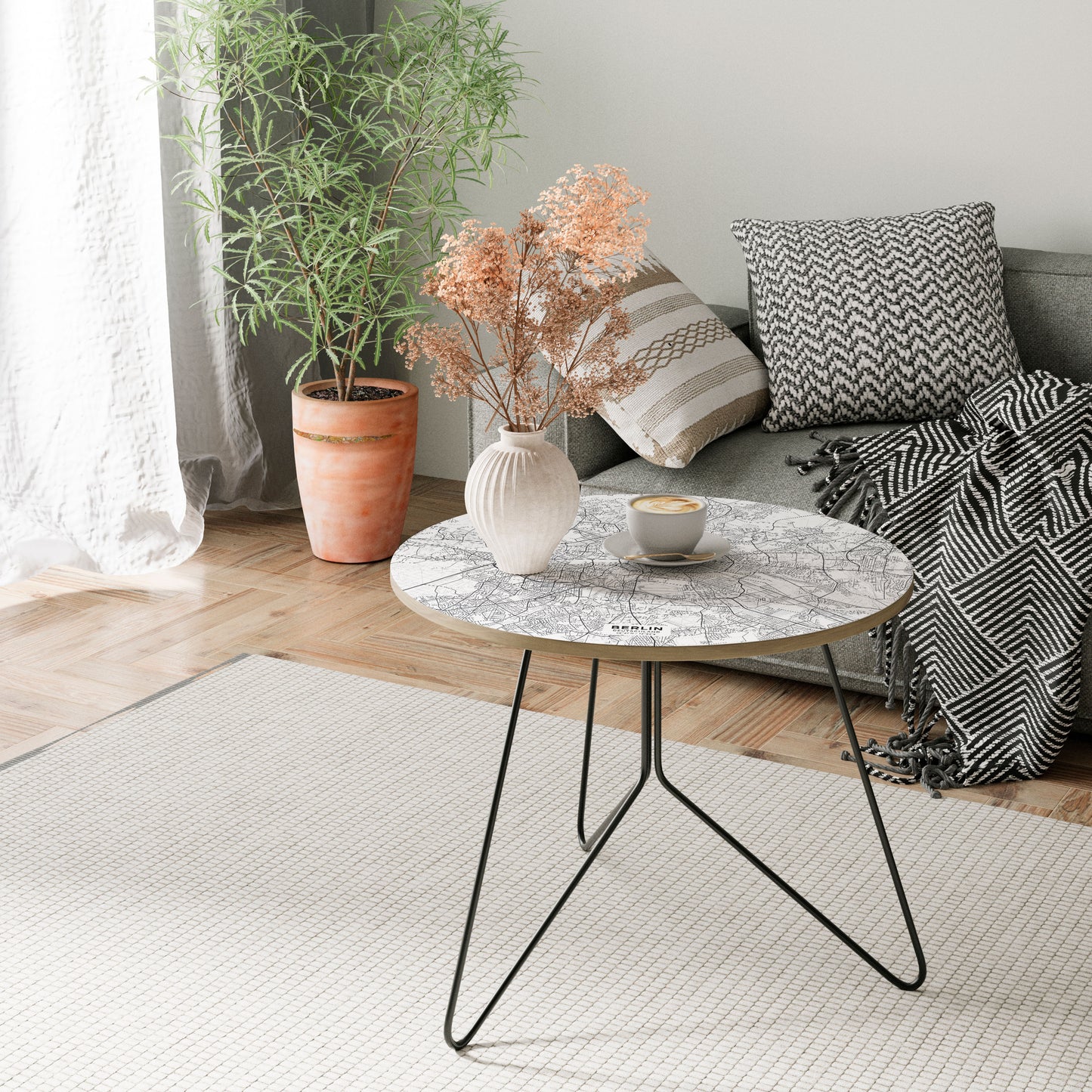 BERLIN PLAN Large Coffee Table