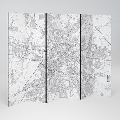 BERLIN PLAN Rumsavdelare 6 paneler