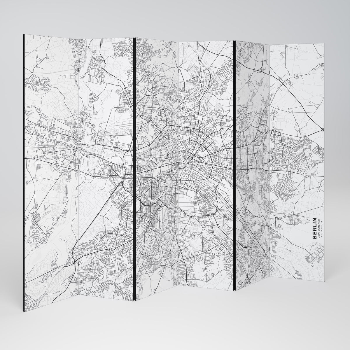 BERLIN PLAN Rumsavdelare 6 paneler