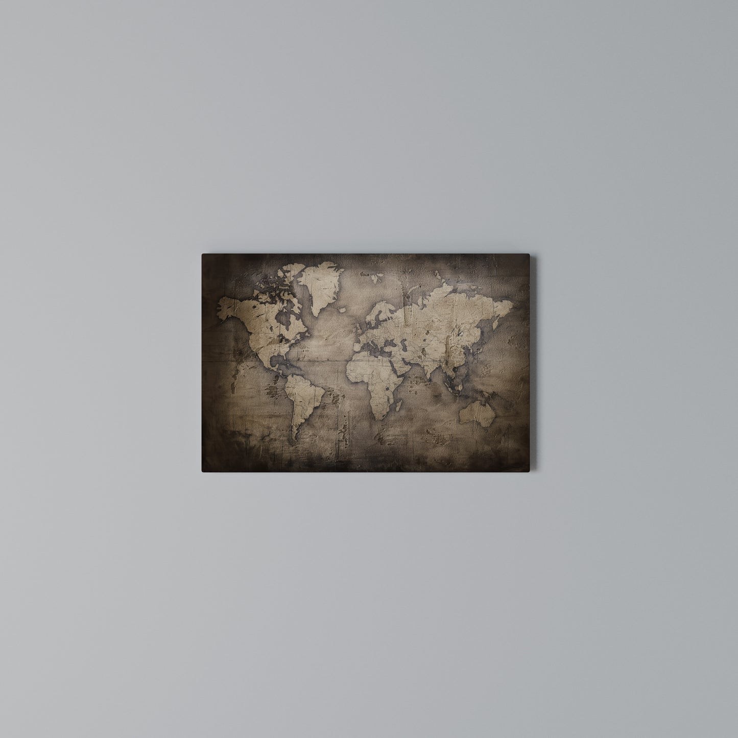 VINTAGE WORLD CHRONICLE Horizontal Canvas Print