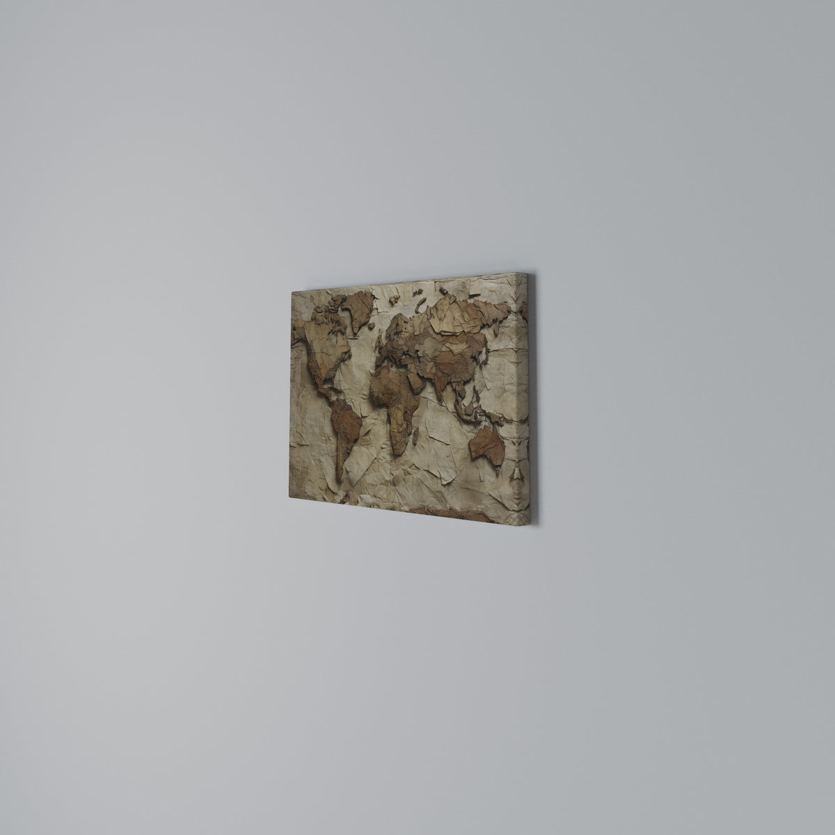 PAPERY PLANET LANDSCAPE Horizontal Canvas Print
