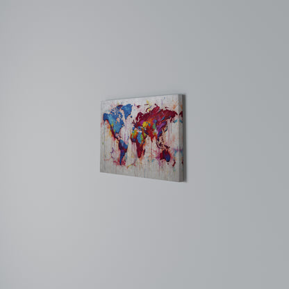 ARTISTIC ATLAS Horizontal Canvas Print