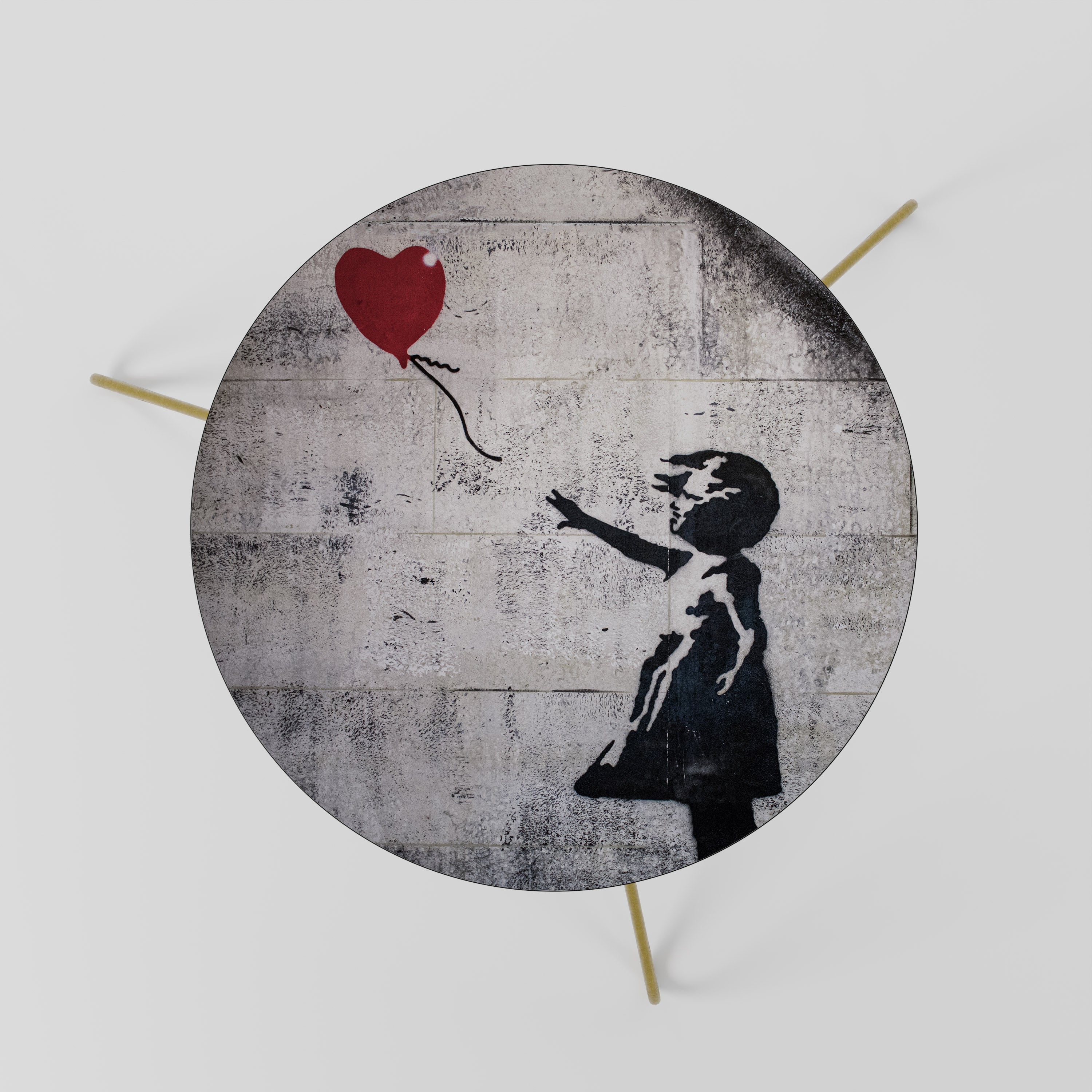 BALLON GIRL (BANKSY) Soffbord 60