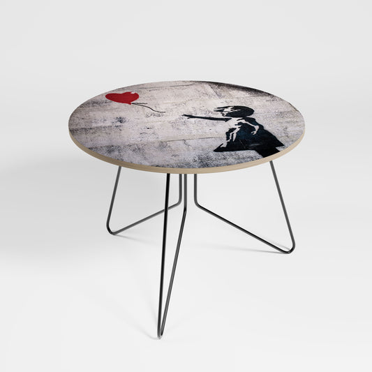 BALLON GIRL (BANKSY) Large Coffee Table