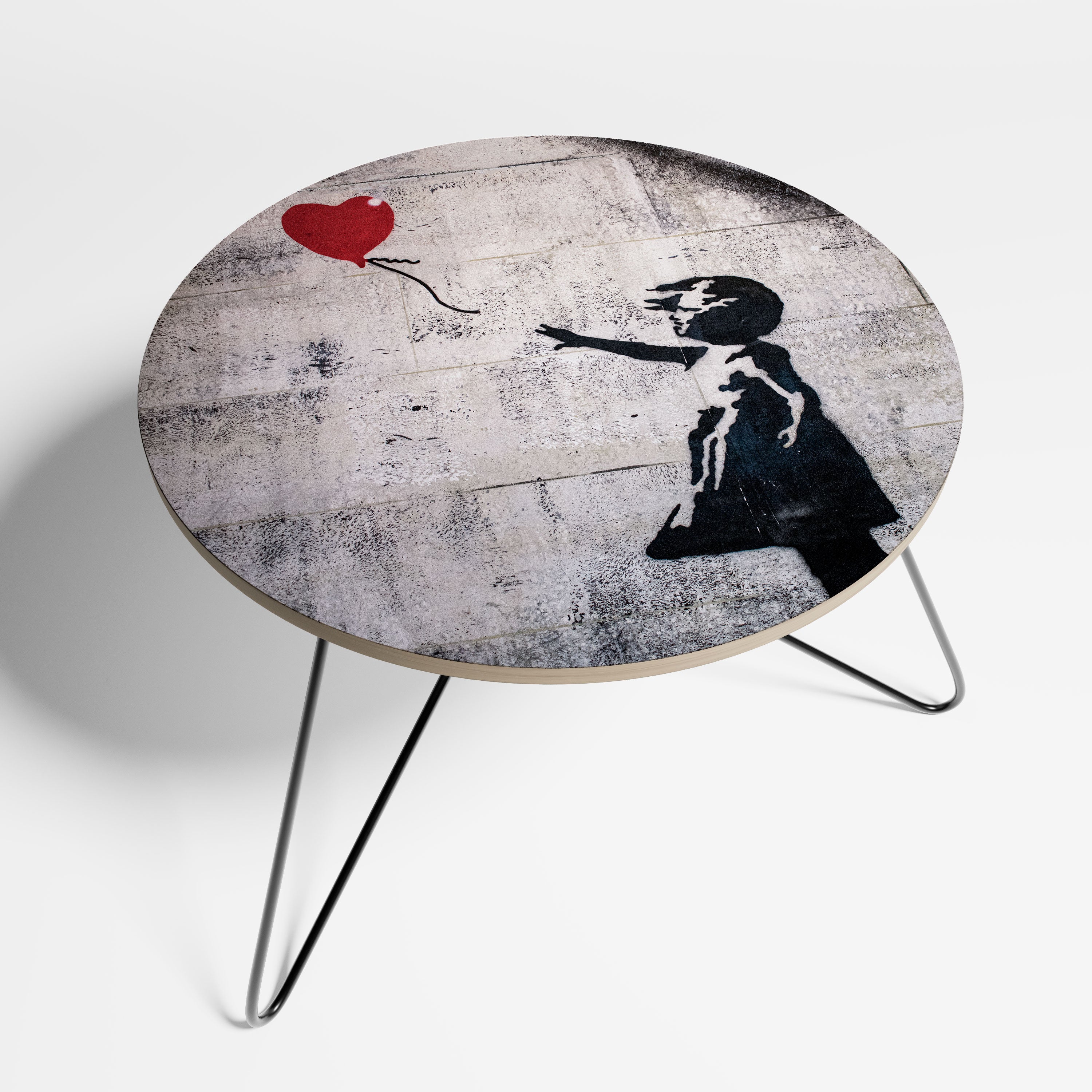 BALLON GIRL (BANKSY) Stort soffbord