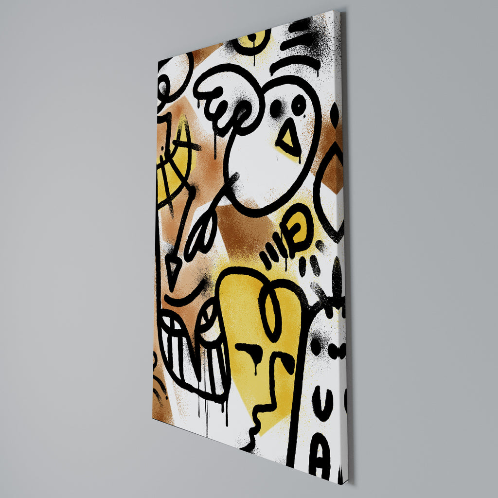 URBAN CANVAS Vertical Canvas Print