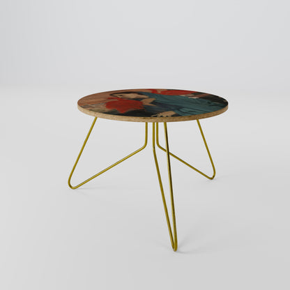 YOUNG WOMAN WITH IBIS Coffee Table 60