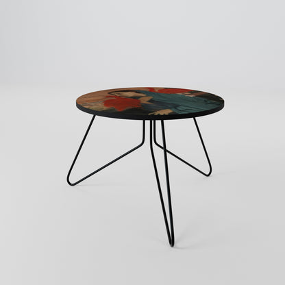YOUNG WOMAN WITH IBIS Coffee Table 60