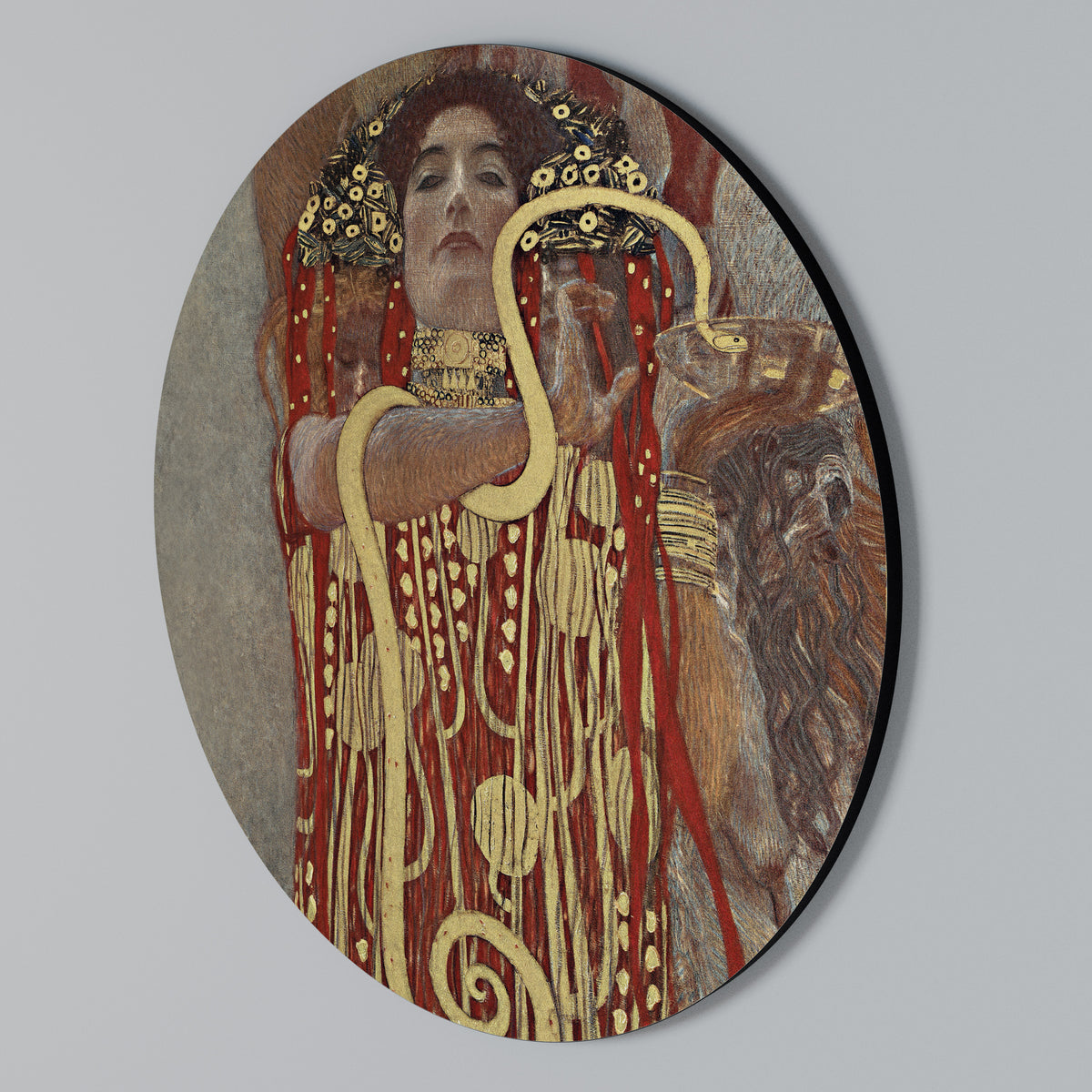 HYGIEIA BY KLIMT Rund väggdekor