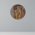 HYGIEIA BY KLIMT Round Wall Art