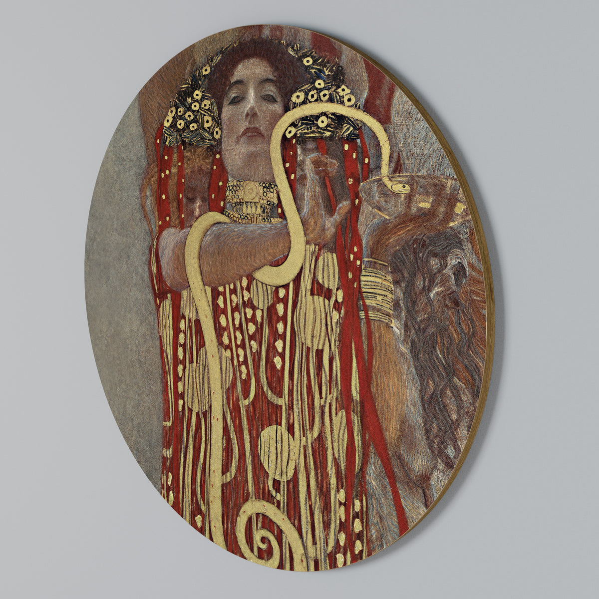 HYGIEIA BY KLIMT Rund väggdekor