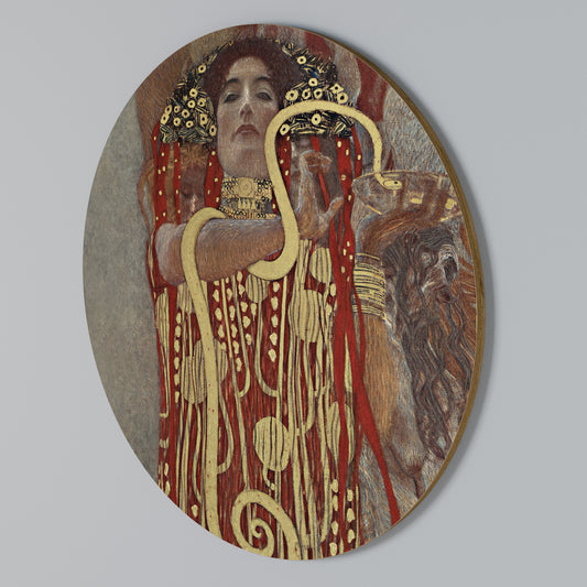 HYGIEIA BY KLIMT Rund väggdekor