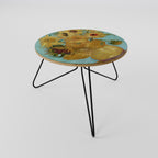 VASE WITH TWELVE SUNFLOWERS Coffee Table