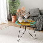 VASE WITH TWELVE SUNFLOWERS Coffee Table