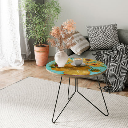 VASE WITH TWELVE SUNFLOWERS Coffee Table 69