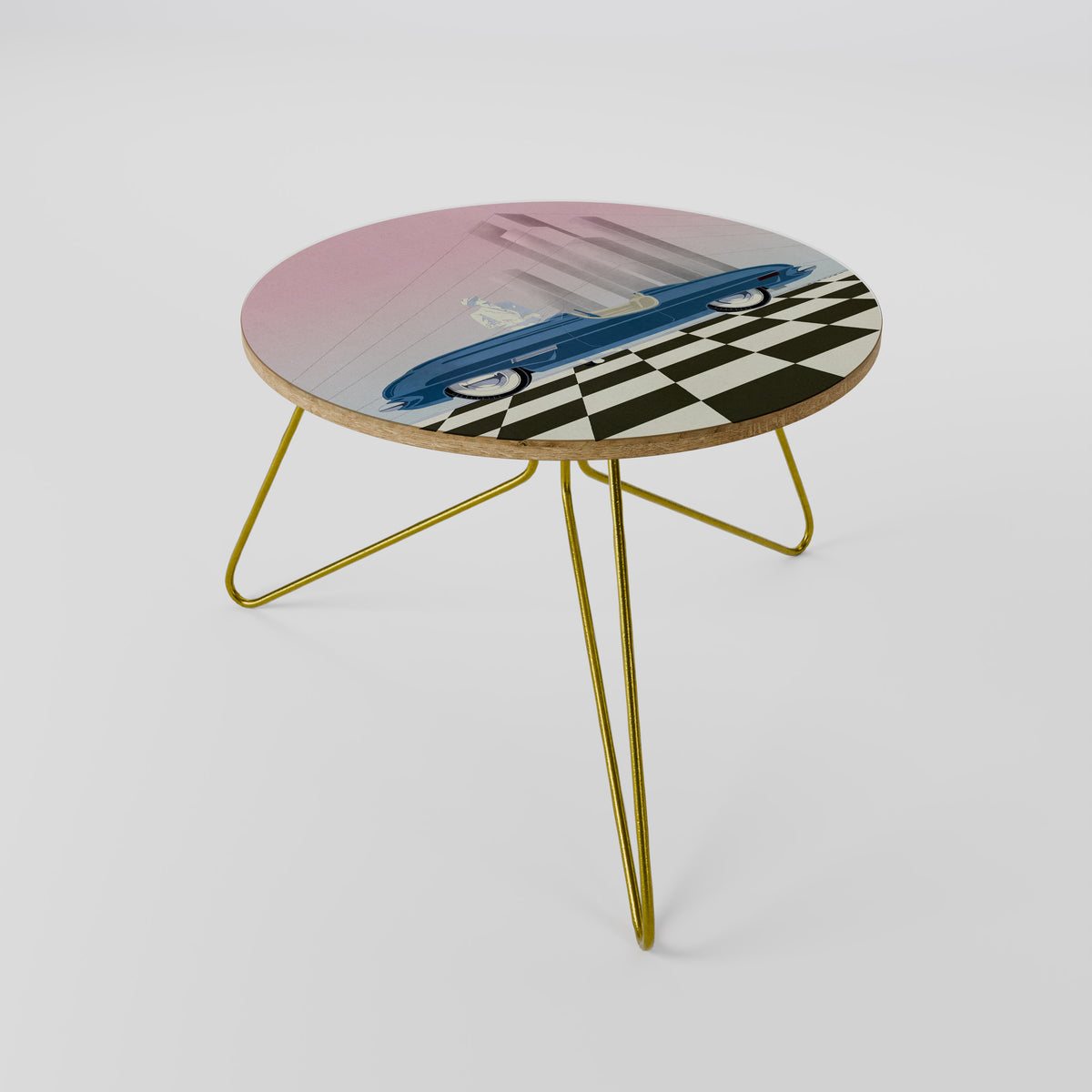 BLUE ROADSTER Coffee Table