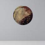 DANAE BY KLIMT Round Wall Art