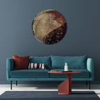DANAE BY KLIMT Round Wall Art