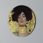JUDITH WITHOUT HOLOFERNES Round Wall Art