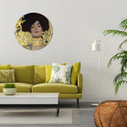 JUDITH WITHOUT HOLOFERNES Round Wall Art