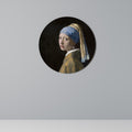 GIRL WITH A PEARL EARING Round Wall Art