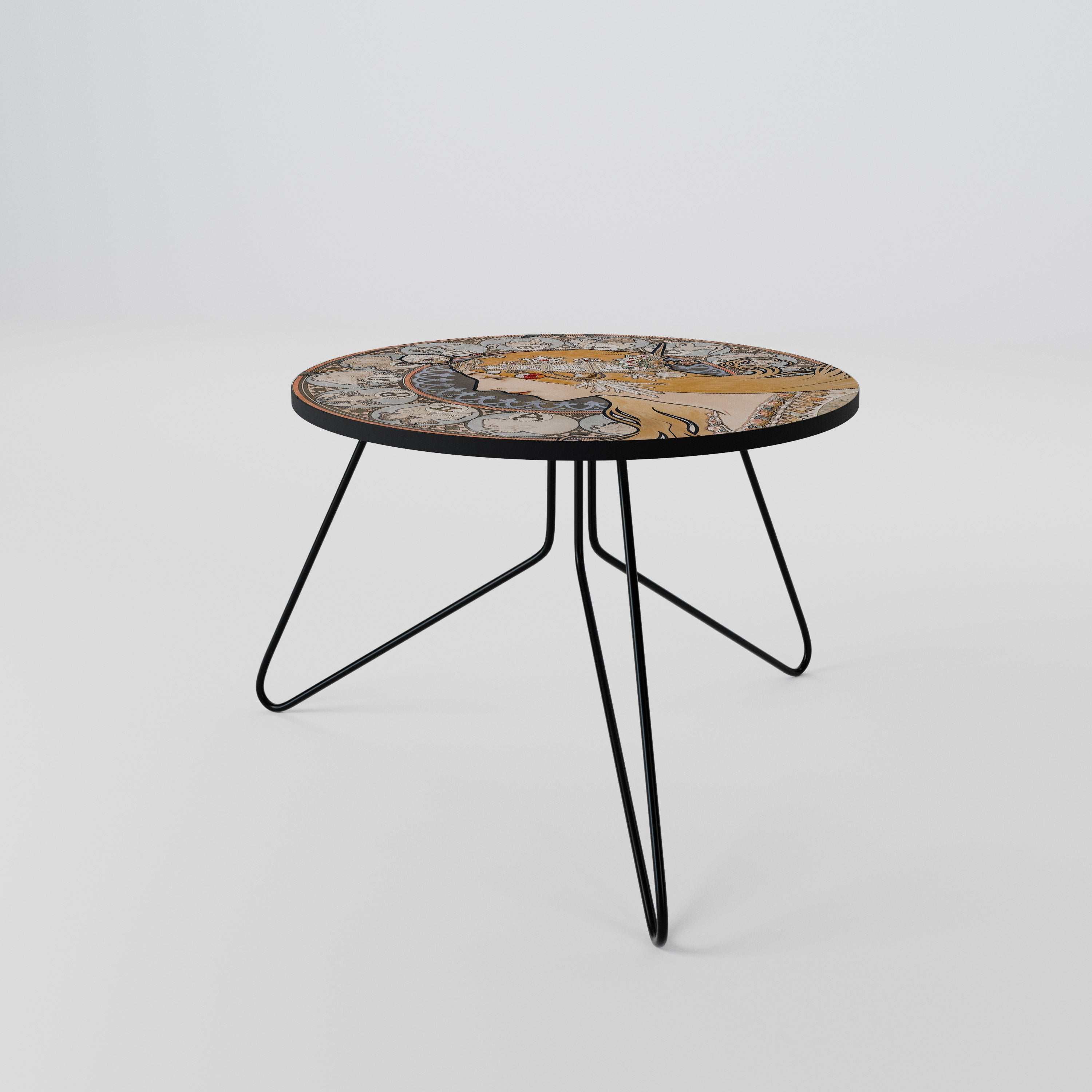 ZODIAQUE OR LA PLUME Coffee Table