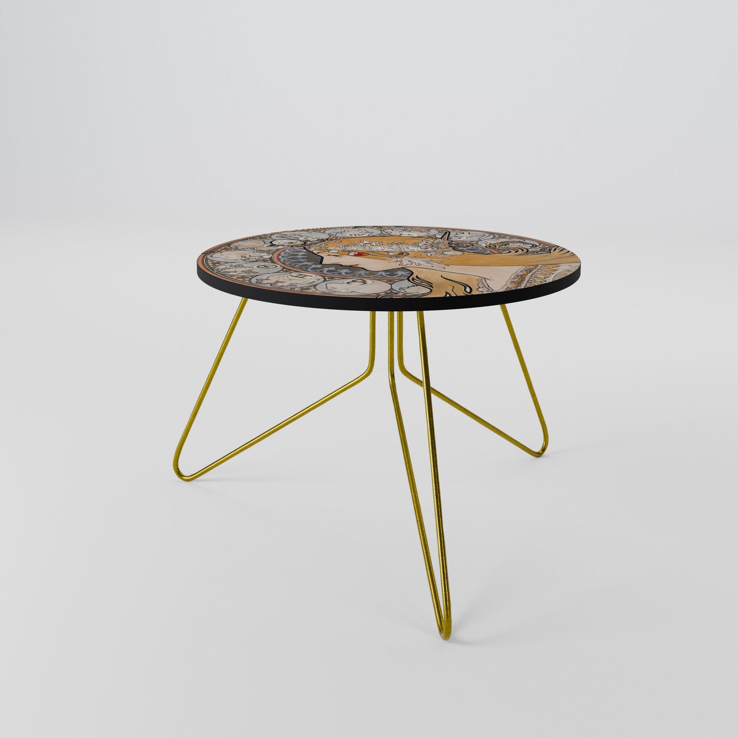 ZODIAQUE OR LA PLUME Coffee Table 60