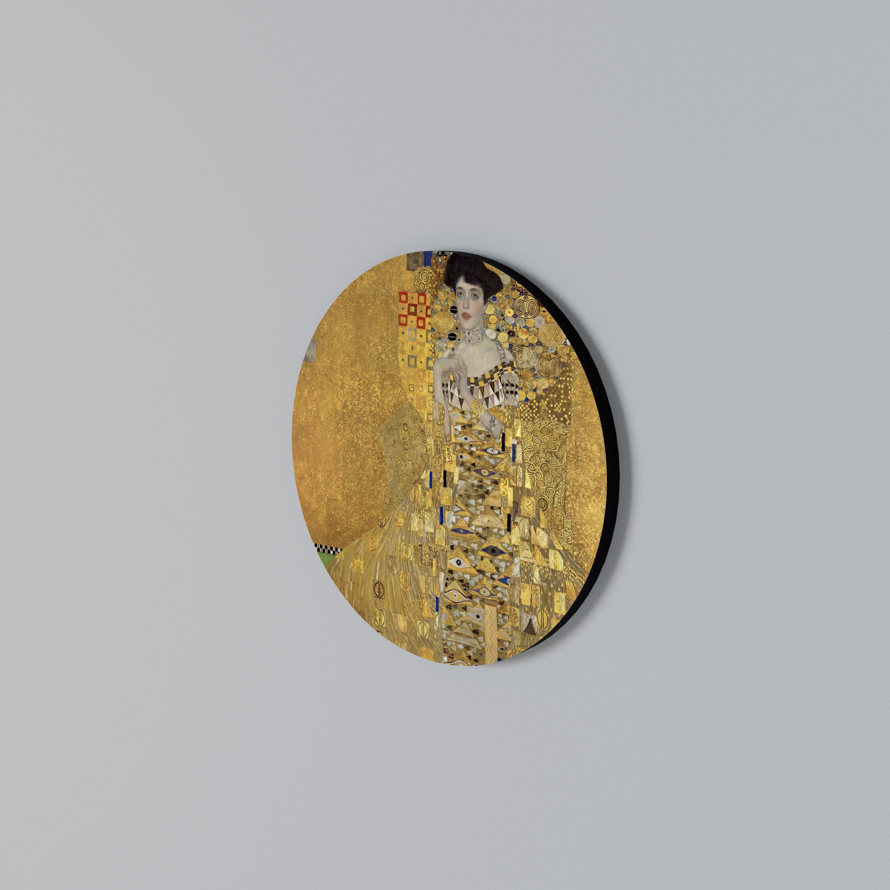 PORTRAIT OF ADELE Rund väggdekor