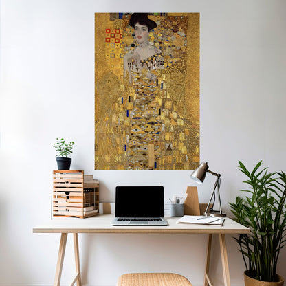 PORTRÄTT AV ADELE Vertikal poster med självhäftande motiv