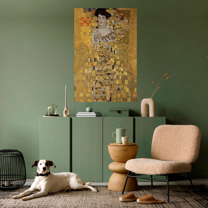 PORTRÄTT AV ADELE Vertikal poster med självhäftande motiv