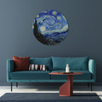STARRY NIGHT Round Wall Art