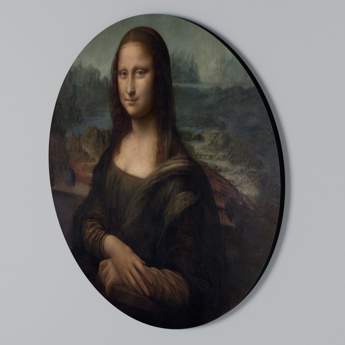 MONA LISA Rund väggdekor