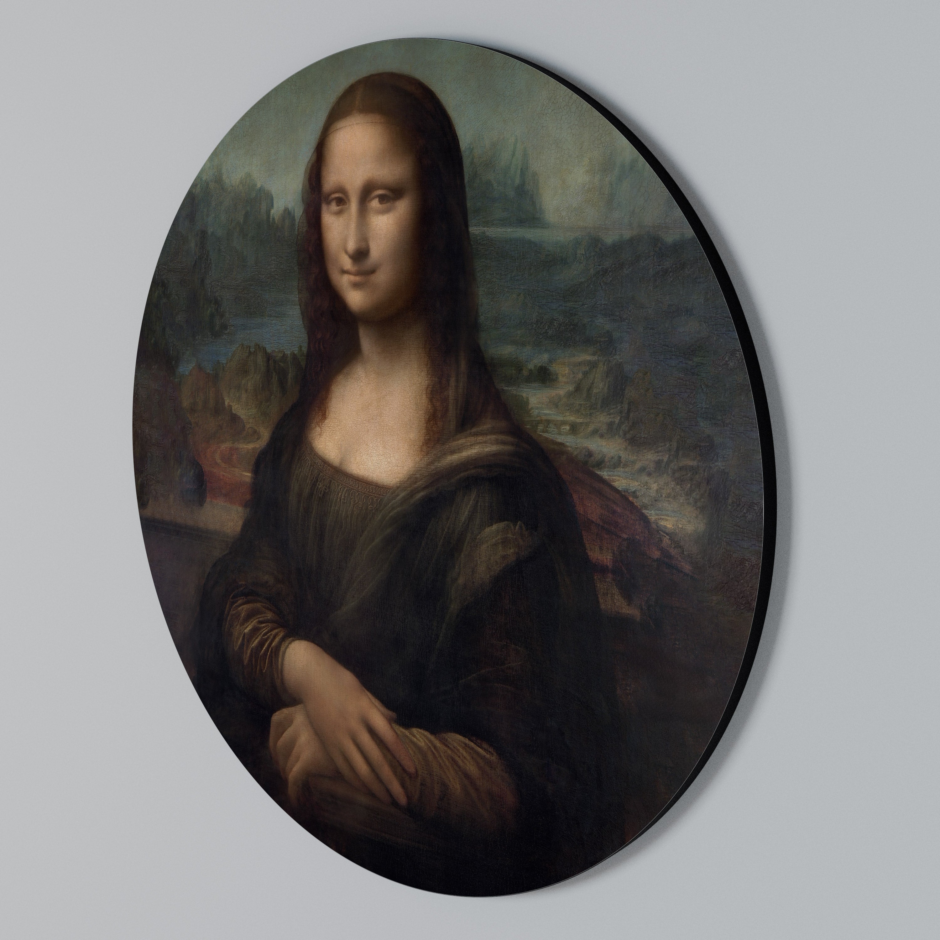 MONA LISA Rund väggdekor