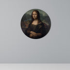 MONA LISA Round Wall Art