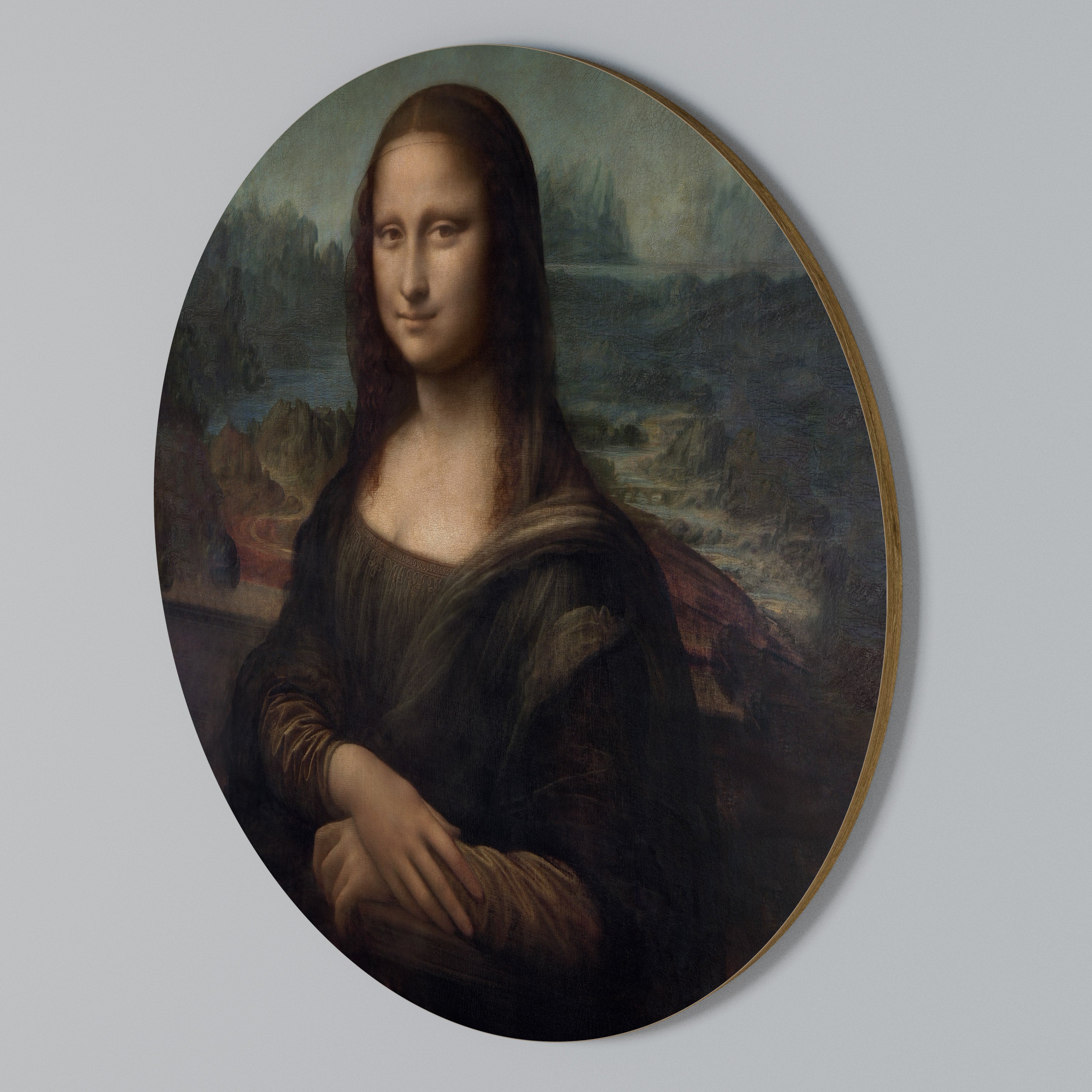 MONA LISA Rund väggdekor
