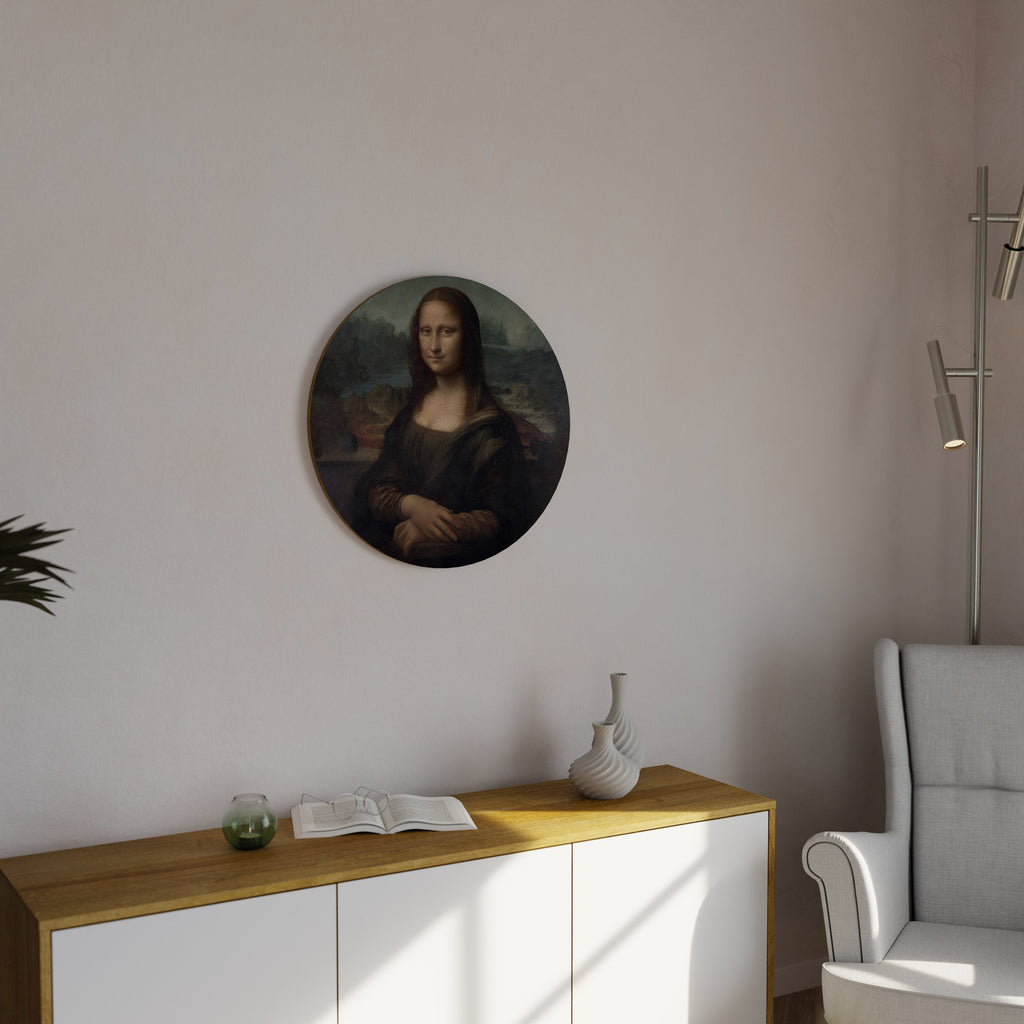 MONA LISA Round Wall Art