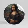 MONA LISA Rund väggdekal