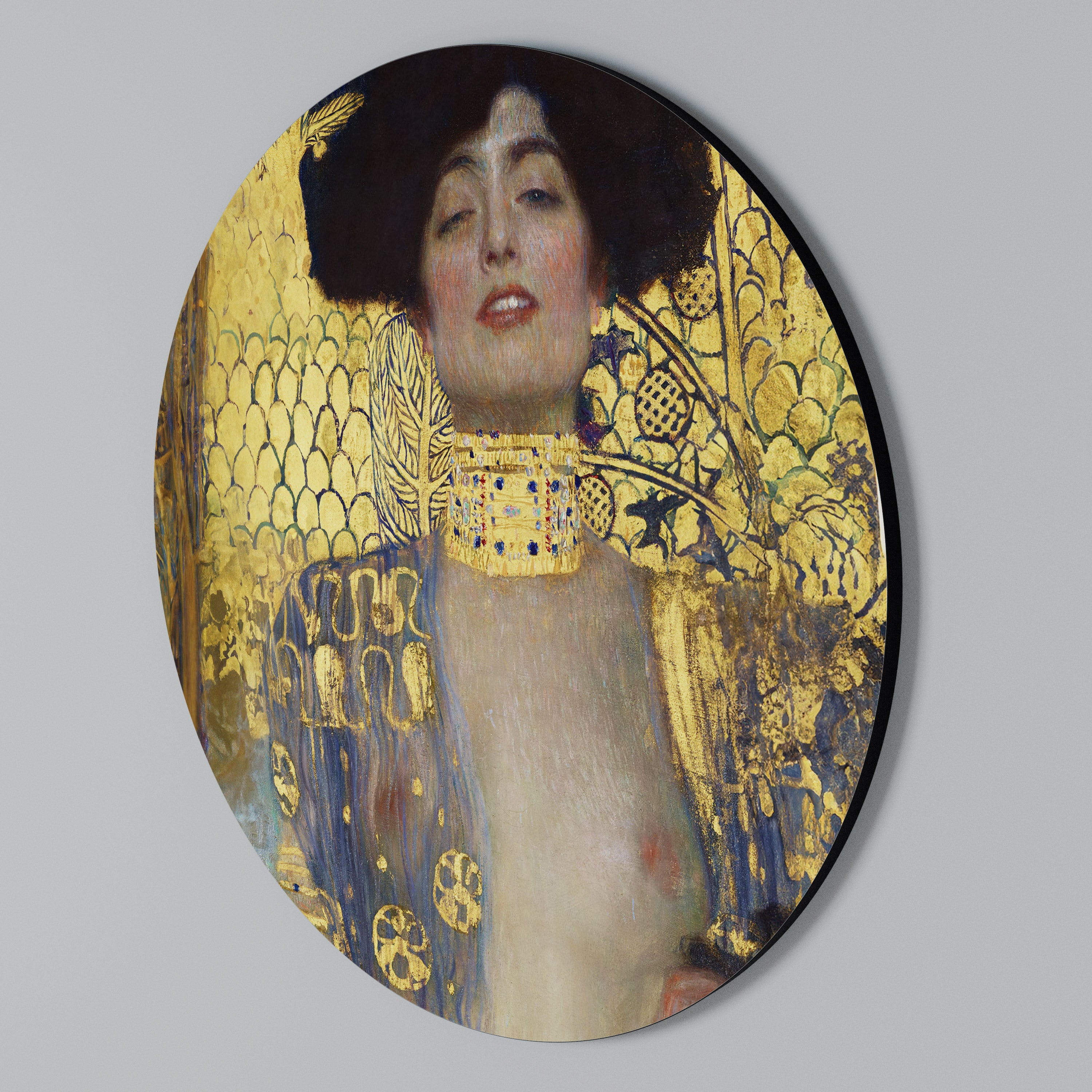 JUDITH & HOLOFERNES Rund väggdekor