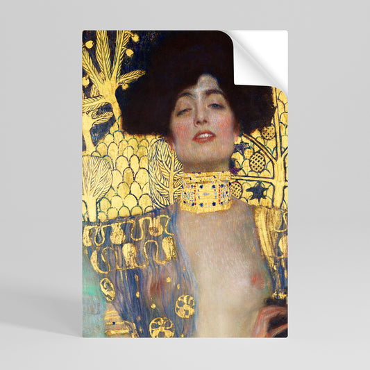 JUDITH &amp; HOLOFERNES Vertikal poster med självhäftande motiv