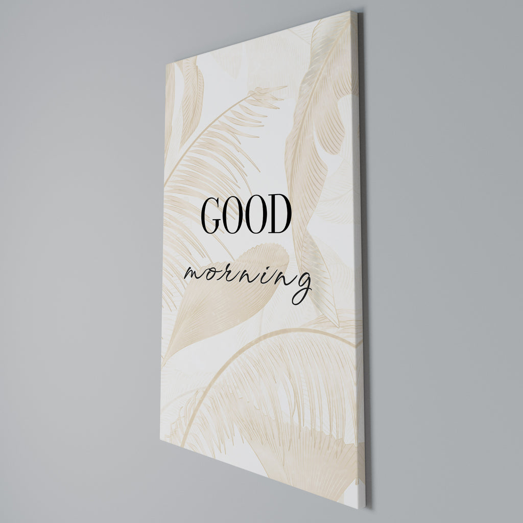 MORNING MIST MAGIC Vertical Canvas Print