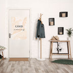 MORNING MAGIC Vertikal poster med självhäftande text